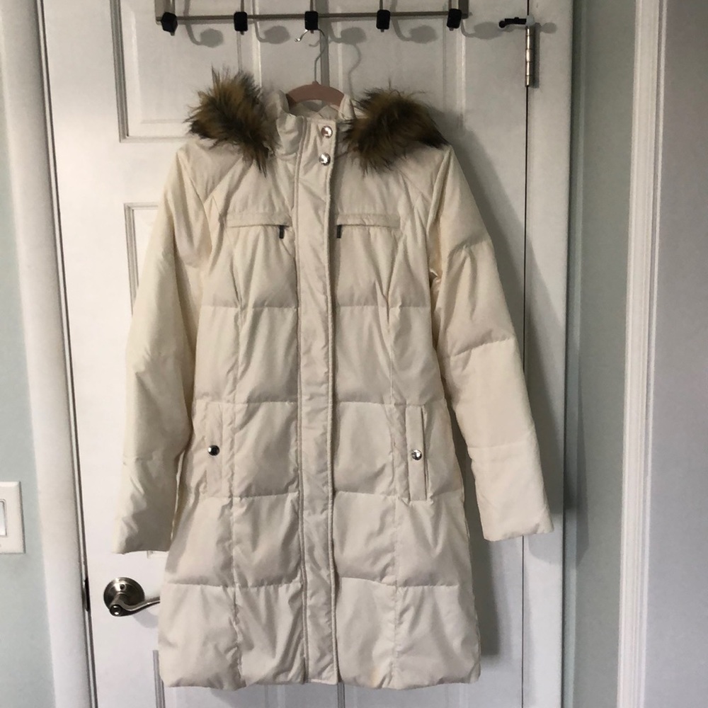 Michael Kors jacket with detachable hood.